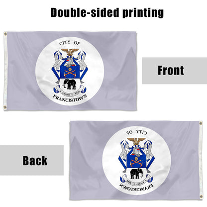 Fyon Francistown, Botswana flag Indoor and outdoor banner