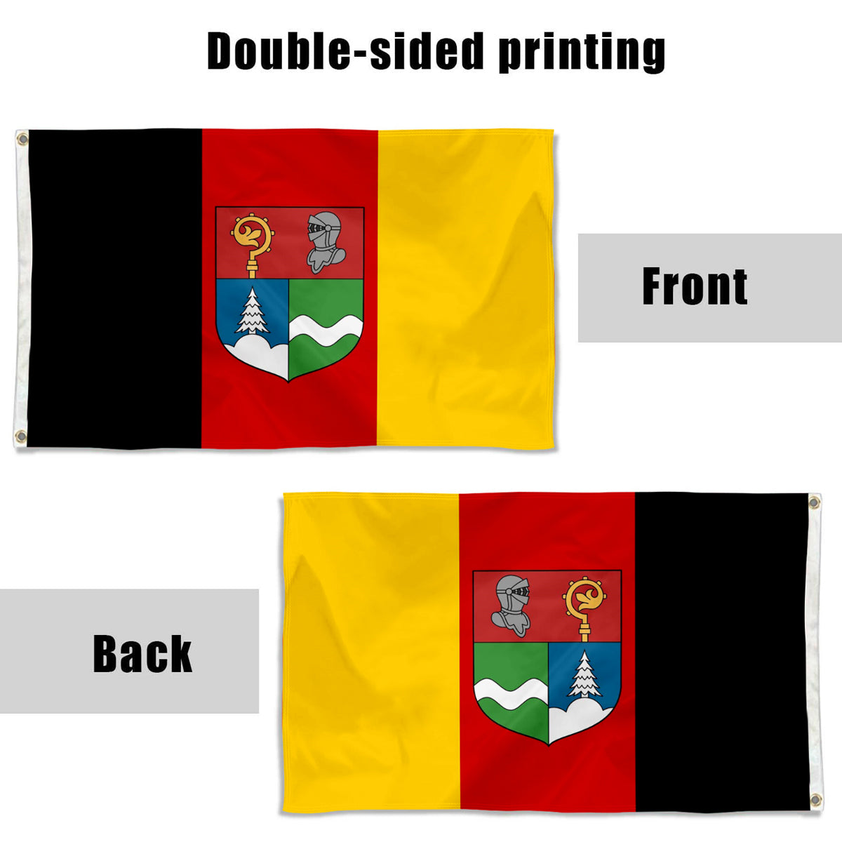Fyon Free Republic of Saugeais Flag Banner
