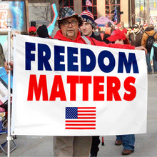 Fyon Freedom Matters Flag  Indoor and Outdoor Banner