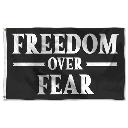 Fyon Freedom Over Fear B flag Desantis Army USA Indoor and outdoor banner