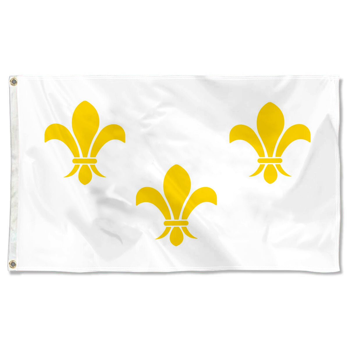 Fyon French Fleur-de-Lis White Flag (1590-1790)  Banner