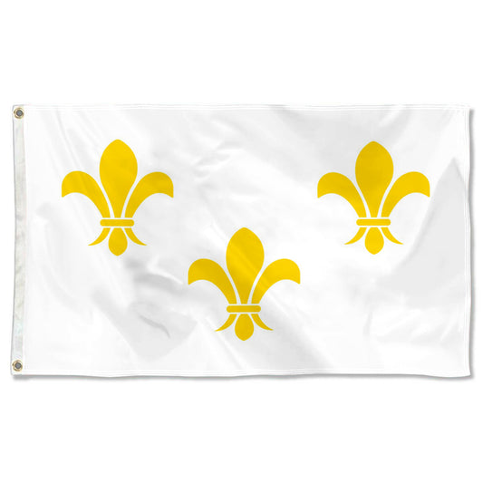 Fyon French Fleur-de-Lis White Flag (1590-1790)  Banner