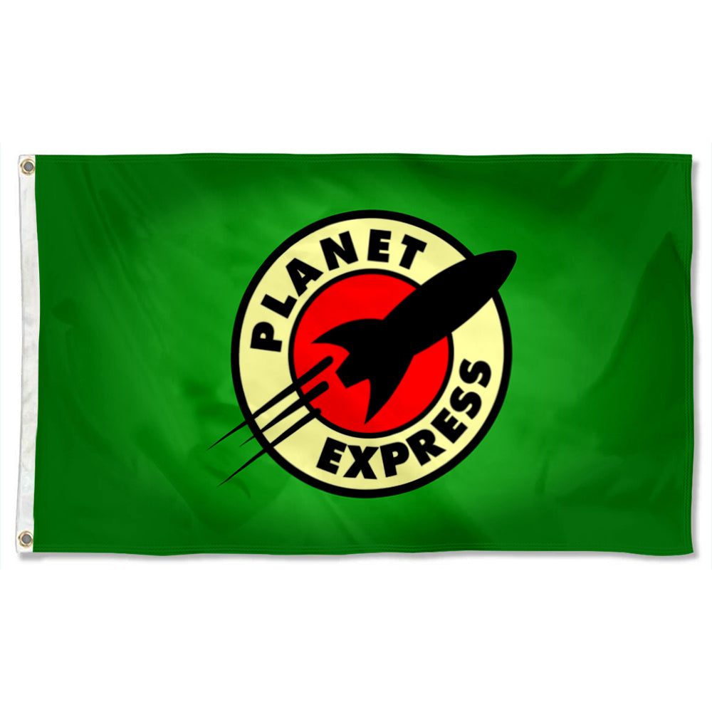 Fyon Futurama Planet Express Flag Banner