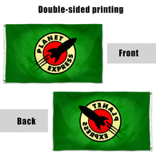 Fyon Futurama Planet Express Flag Banner