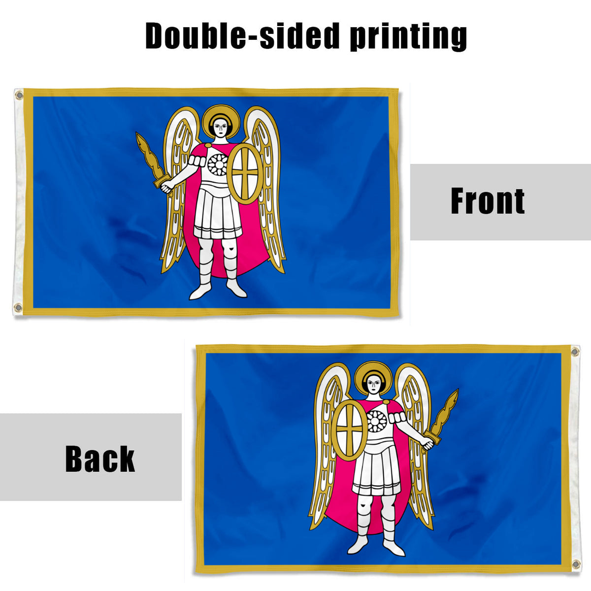 Fyon Europe Ukraine Flag Indoor and outdoor banner