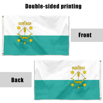 Fyon Poltava flag Ukraine Indoor and outdoor banner