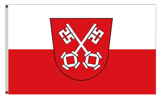 Fyon City of Regensburg flag banner