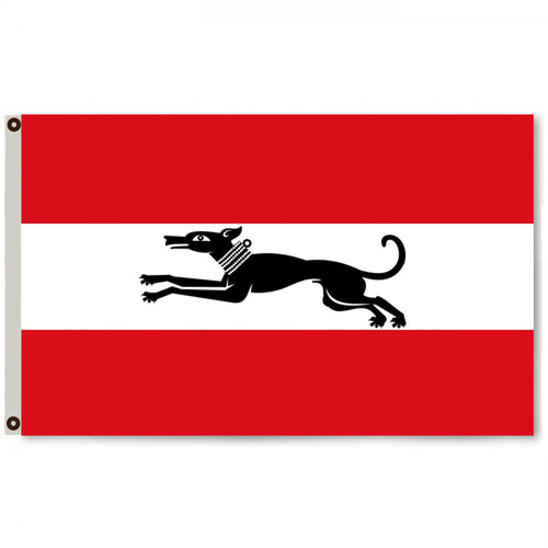 Fyon Damme vlag flag Gemeentevlag Damme banner