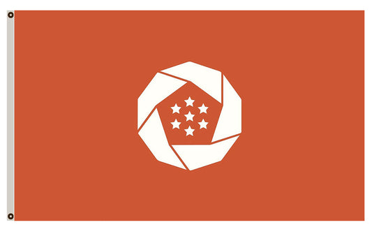 Fyon Erusea flag made in Adobe Illustrator CS3 flag banner