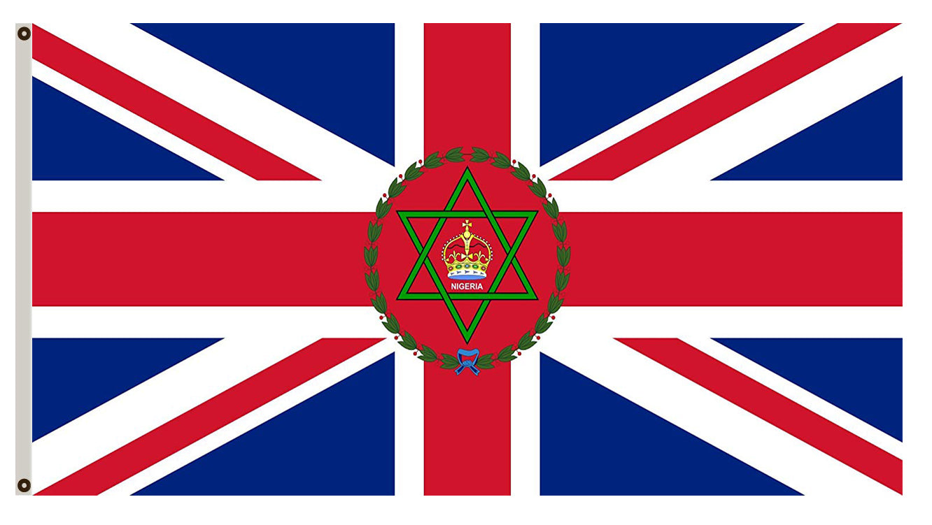 Fyon Governor of Nigeria 1914-1960 flag Standard of the Governor-General of Nigeria before the Republic flag banner