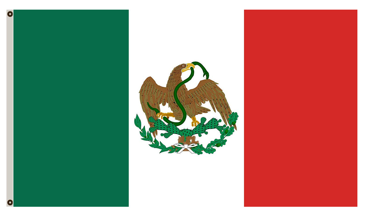 Fyon Mexico 1823-1864, 1867-1893 flag banner