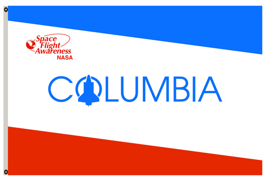 Fyon NASA-Columbia Shuttle Flag banner