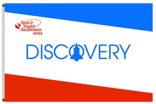 Fyon NASA-Discovery Shuttle Flag banner