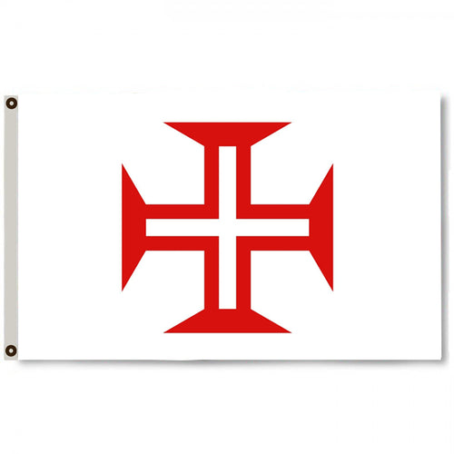 Fyon Portuguese Discoveries and Empire flag with The Cross of The Order of Christ flag banner