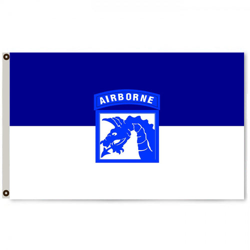 Fyon United States Army XVIII Airborne Corps flag banner