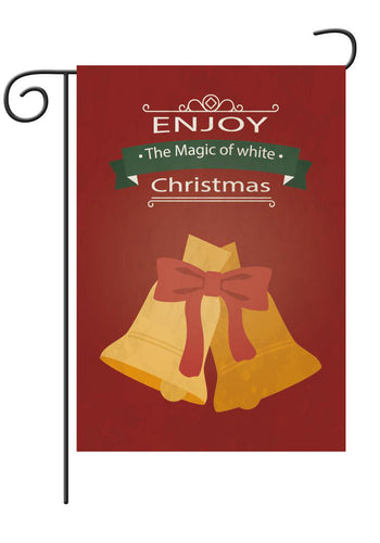 Fyon Merry Christmas Santa Claus Decorative Double Sided Vertical House Garden Flag 12.5x18inch--GF102215