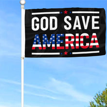 Fyon GOD SAVE America Flag Indoor and outdoor banner