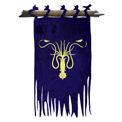 Greyjoy Flag Indoor Banner