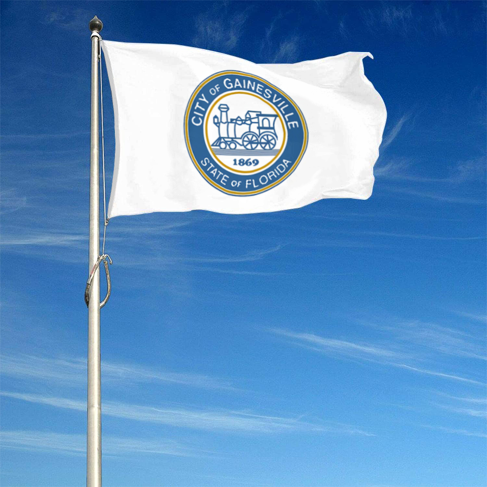 Fyon Gainesville, Florida flag  Banner