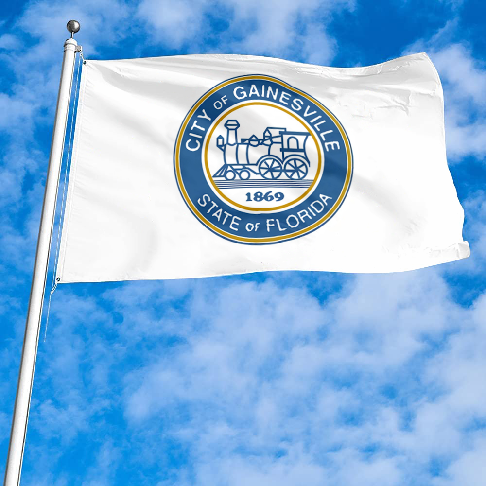 Fyon Gainesville, Florida flag  Banner