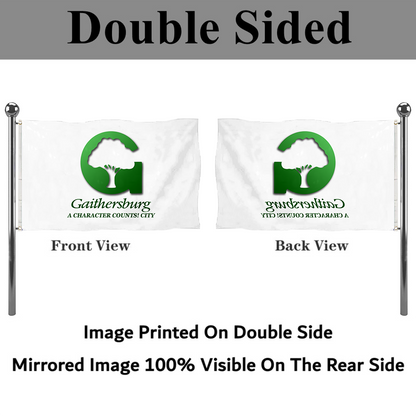 Fyon Gaithersburg, Maryland flag  Banner