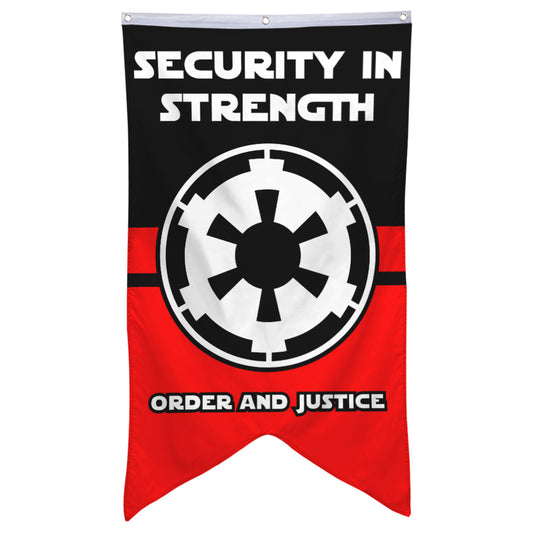 Fyon Star Wars Order and Justice Galactic Empire Flag Banner 30 x 50 inches
