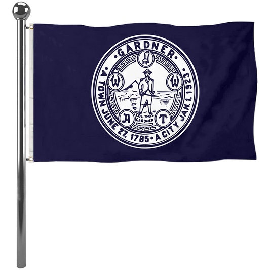 Fyon Gardner, Massachusetts flag  Banner