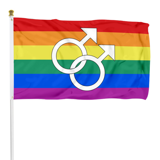 Fyon Gay Pride Flag Indoor and outdoor banner