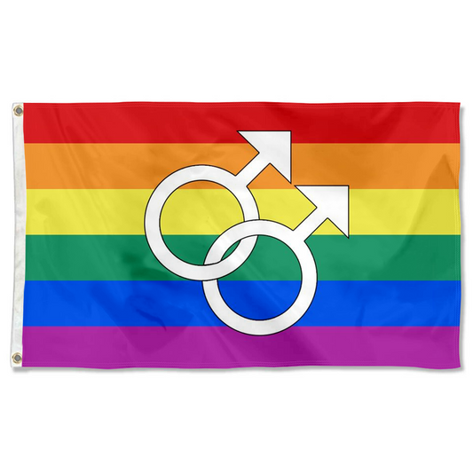 Fyon Gay Pride Flag Indoor and outdoor banner