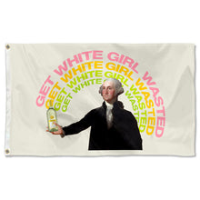 Fyon George Washington Flag Get White Girl Wasted Indoor and outdoor banner