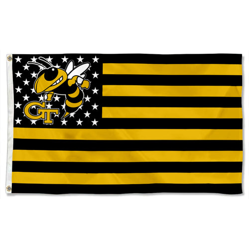 Fyon Georgia Tech Yellow Jackets Flag Banner