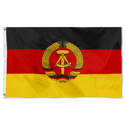 Fyon German Democratic Republic Flag  Indoor and Outdoor Banner