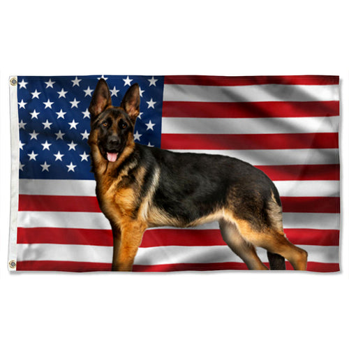 Fyon German Shepherd Dog Flag 41416 Indoor and outdoor banner
