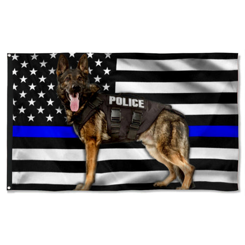 Fyon German Shepherd Dog Unit K-9 Flag 41417 Indoor and outdoor banner