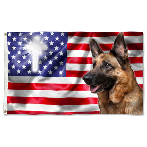 Fyon German Shepherd Police Dog K9 Dog Lover Flag 41420 Indoor and outdoor banner
