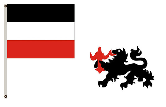 German new guinea  German New Guinea Company 1885-1899 banner Deutschen Neuguinea-Kompagnie 1885-189