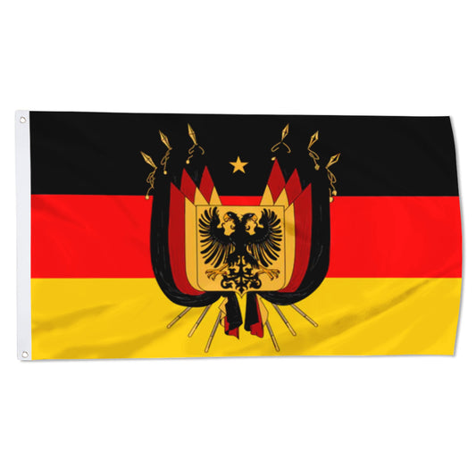 Fyon Germany 19th century monarchy Flag Indoor and outdoor banner