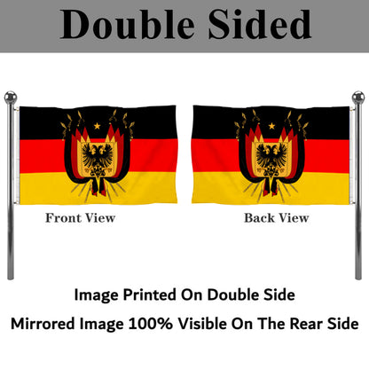 Fyon Germany 19th century monarchy Flag Indoor and outdoor banner