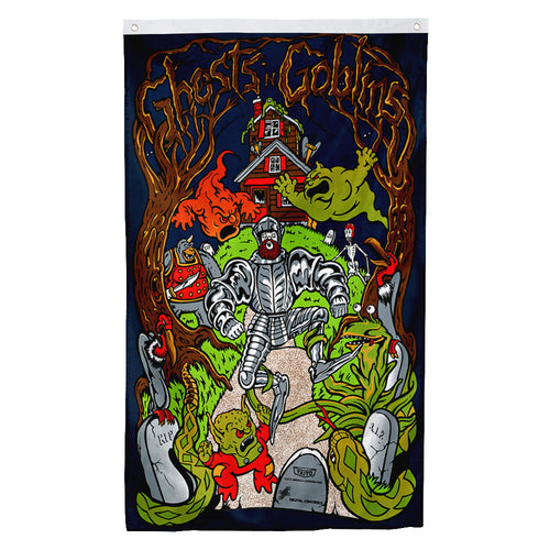 Fyon Ghosts 'n Goblins Arcade Flag Indoor and outdoor banner