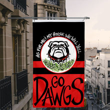 Fyon Go Dawgs Garden Flag Banner