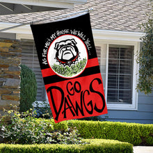 Fyon Go Dawgs Garden Flag Banner