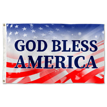 Fyon God Bless America Flag  Indoor and Outdoor Banner