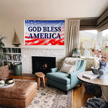 Fyon God Bless America Flag  Indoor and Outdoor Banner