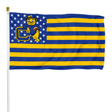 Fyon Golden Bears Stars and Stripes Flag Banner