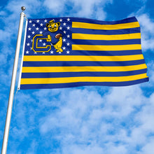 Fyon Golden Bears Stars and Stripes Flag Banner