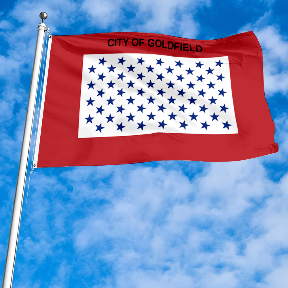 Fyon Goldfield, Colorado flag  Banner