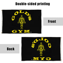 Fyon Golds Gym Weightlifting Flag Indoor and outdoor banner