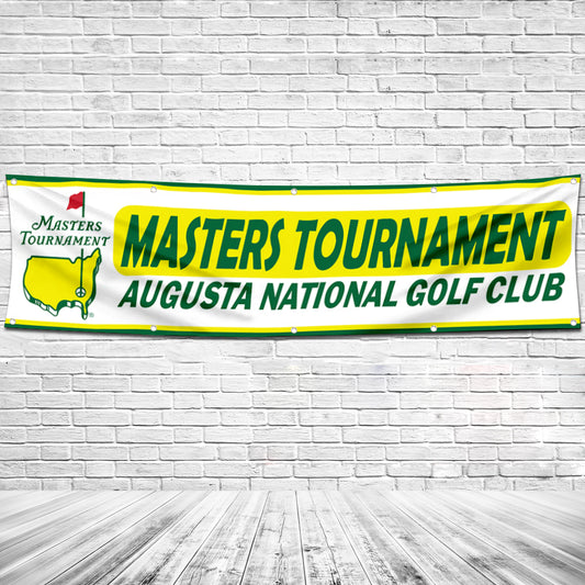 Fyon Golf sports Garage Shop Decor Banner Work for Golf Tournament  Flag 2x8 Feet