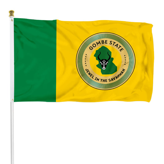 Fyon Gombe State, Nigeria Flag Indoor and outdoor banner