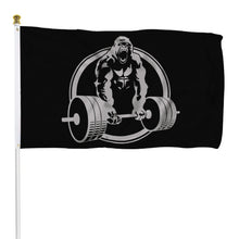 Fyon Gorilla Lifting Weightlifting Flag Banner